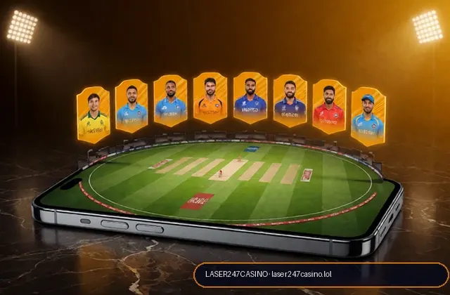Laser247casino (come casino) fantasy cricket & matchday visual 1